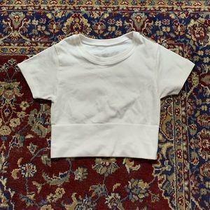 Aerie seamless cropped tee